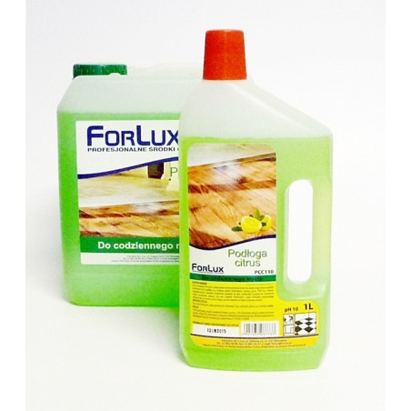 FORLUX PCC 10 - PREPARAT DO CODZIENNEGO MYCIA PODŁÓG LINIA CYTRUS