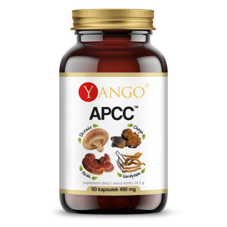 APCC™ - reishi, shitake, kordyceps, chaga - 50 -100 kapsułek