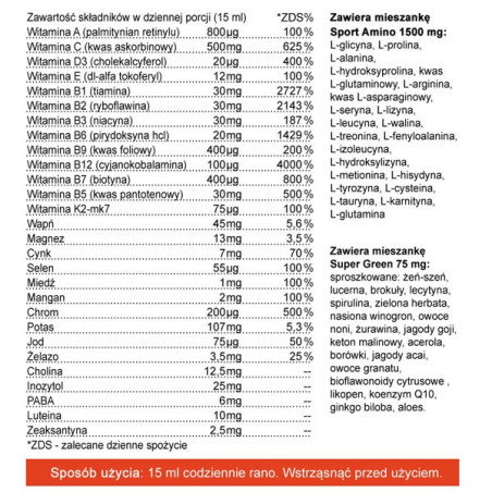 Sport Formula - Multiwitamina - 500 ml