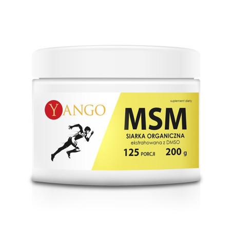 MSM - Siarka organiczna - ekstrahowana z DMSO - 200g