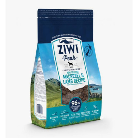 ZiwiPeak Air Dried Dog Food Macrel & Lamb Makrela z Jagnięciną (1kg - 2,5kg)