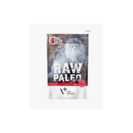 RAW PALEO CAT ADULT BEEF - wołowina 100 g VETEXPERT