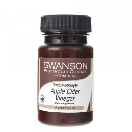 Swanson Apple Cider Vinegar Double-Strength - 30 tabl