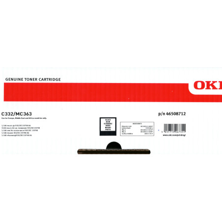 Toner OKI C332dn/MC363dn czarny (3,5K)