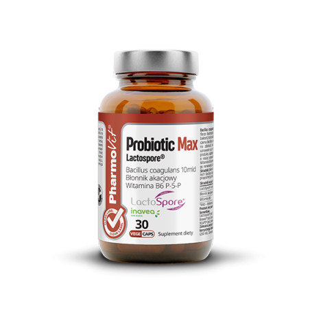 Probiotic Max Lactospore® 30 kaps VCAPS® Clean Label™