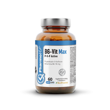 B6-Vit Max P-5-P Active 60 kaps Vcaps® Clean Label™