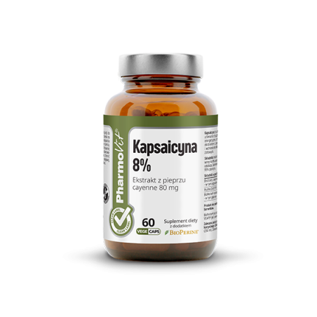 Kapsaicyna 8% 60 kaps VCAPS® Clean Label™