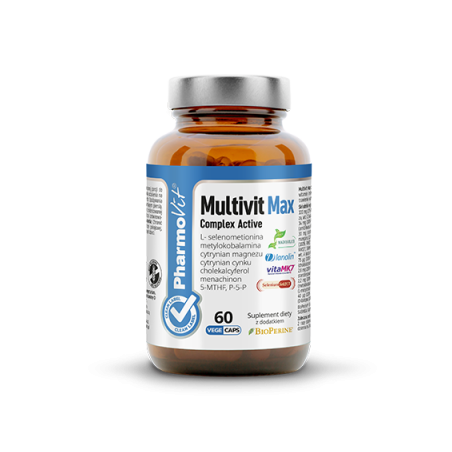 Multivit Max Complex Active 60 kaps Vcaps® Clean Label™