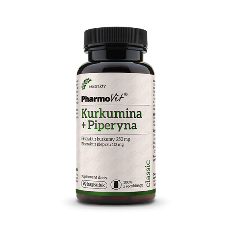 Kurkumina + piperyna 90 kaps Pharmovit