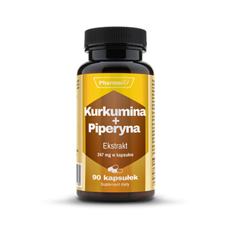 Kurkumina + piperyna 90 kaps Pharmovit