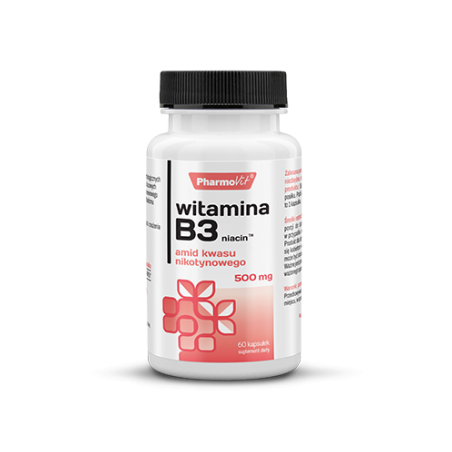 Witamina B3 niacin™ 500 mg 60 kaps  Pharmovit