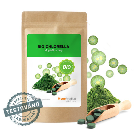 BIO Chlorella najwyższej jakości 100g - MycoMedica