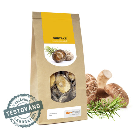 Shiitake suszone najwyższej jakości  100g - MycoMedica