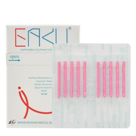 0,12 x 15 mm - pak. po 1 szt. z prow - EAKU Plastikowe igły do akupunktury