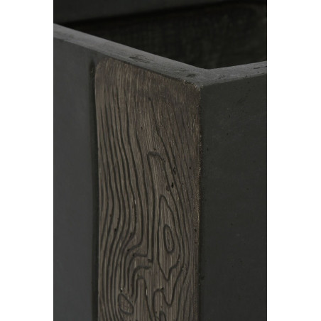 Donica kwadratowa M Rosario Wood 28x28x60 cm