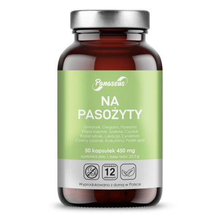 Na pasożyty - 50 kapsułek - Panaseus