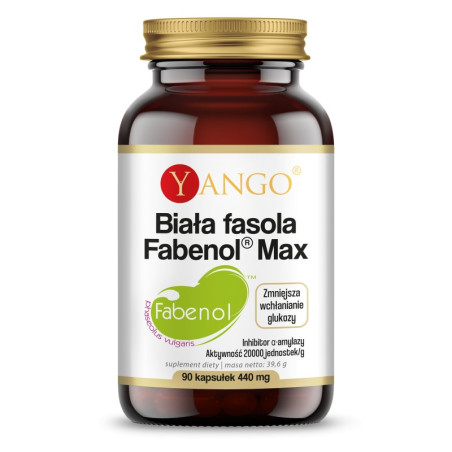 Biała fasola - Fabenol® Max - 90 kaps .YANGO