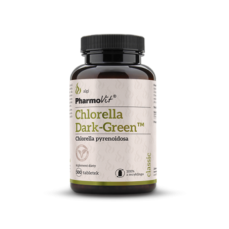 Chlorella DARK-GREEN™ 500 tabl vege | Classic Pharmovit