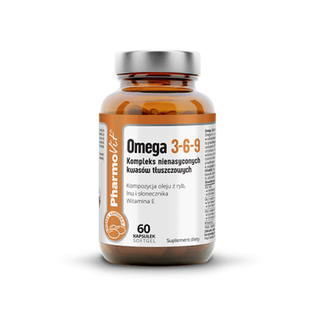 Omega 3-6-9 60 kaps Softgel | Clean label Pharmovit