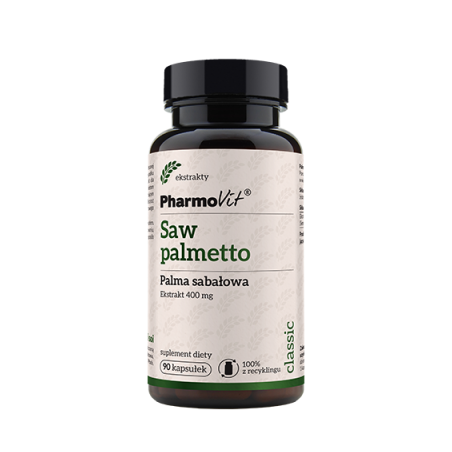 Saw palmetto Palma sabałowa 400 mg 90 kaps | Classic Pharmovit