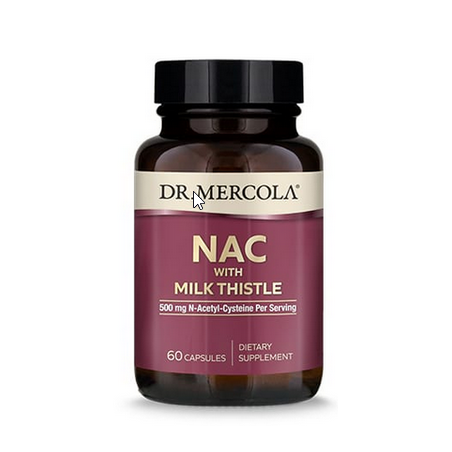 NAC with Milk Thistle - dr Mercola 60 kaps