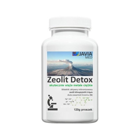 Zeolit Detox 120g Aktywny Klinoptylolit Najdorbniejszy Na Rynku 2-6μm