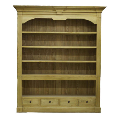 Biblioteczka drewniana 190x45x220 cm.