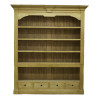 Biblioteczka drewniana 190x45x220 cm.