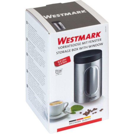 Westmark, Puszka z oknem i pokrywką, 950 ml.