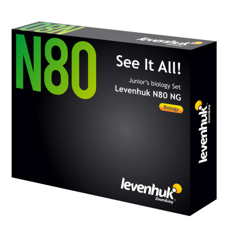 (EN) Zestaw preparatów Levenhuk N80 NG „Zobacz wszystko”