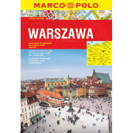 Warszawa i okolice atlas