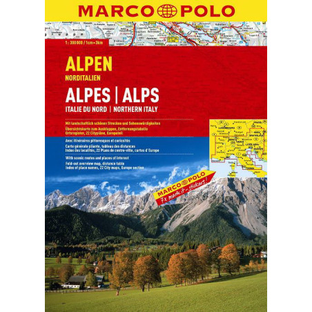MP Atlas Alpy/ Włochy Północne