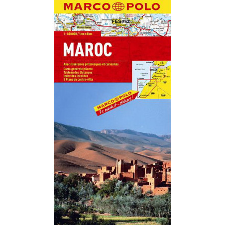 MP mapa Maroko