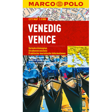 Mapa Venedig / Wenecja Plan Miasta