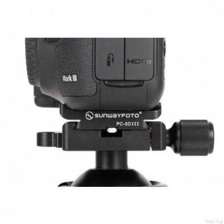 Sunwayfoto PC-5DIII - Płytka szybkiego montażu typu Arca-Swiss do aparatu Canon 5D Mark III