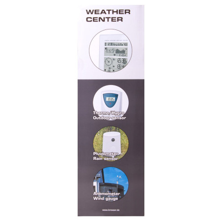 Stacja meteorologiczna Bresser RC, biała