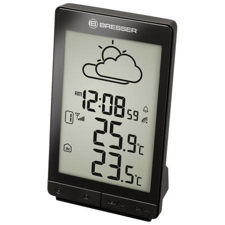 Stacja meteorologiczna Bresser TemeoTrend STX RC, czarna