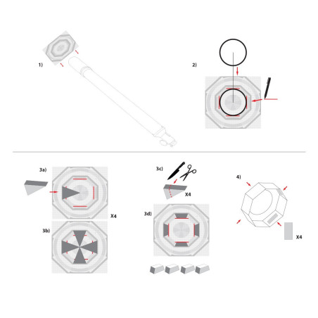 Explore Scientific filtr słoneczny Sun Catcher do teleskopów 110–130 mm