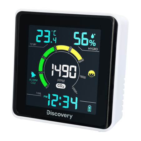 Stacja meteorologiczna Levenhuk Discovery Report WA40 z czujnikiem CO2