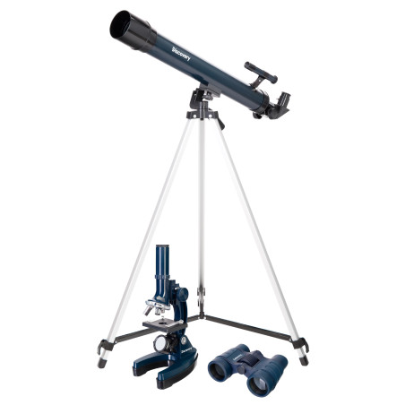 (IT) Zestaw Levenhuk Discovery Scope 3 z książką