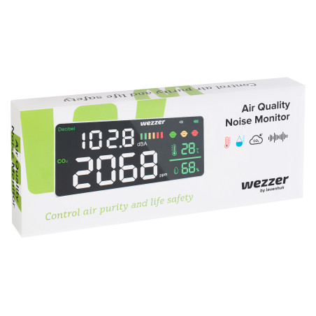 Czujnik jakości powietrza i poziomu hałasu Levenhuk Wezzer Air PRO CN20