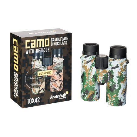 Lornetka Levenhuk Camo 10x42 z celownikiem