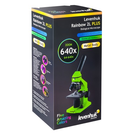 (EN) Mikroskop Levenhuk Rainbow 2L PLUS