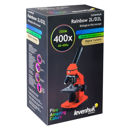 (PL) Mikroskop Levenhuk Rainbow 2L