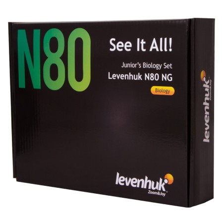 (DE) Zestaw preparatów Levenhuk N80 NG „Zobacz wszystko”
