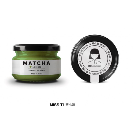 Masełko orzechowe MATCHA+CYTRYNA - MISS TI