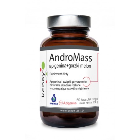 AndroMass apigenina + gorzki melon 60 kpasulek