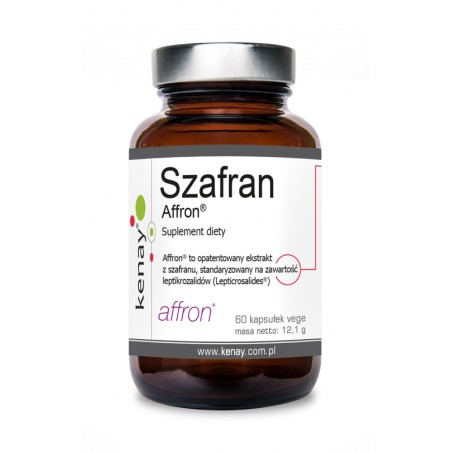 SZAFRAN Affron® (60 kapsułek vege)