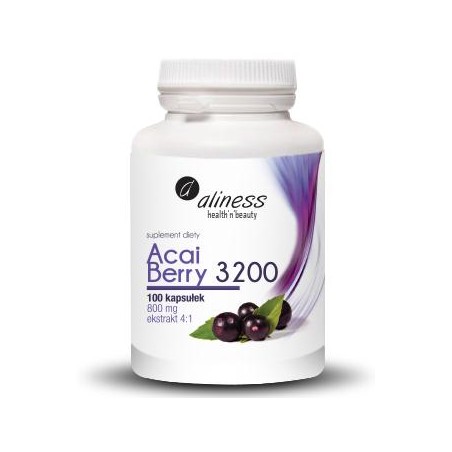 Acai Berry 3200 z acerolą i chromem  -  Aliness