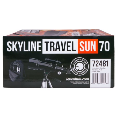 Teleskop Levenhuk Skyline Travel Sun 70